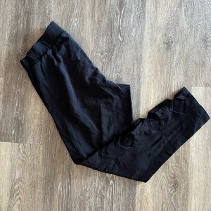 Torrid Cropped Keyhole Leggings